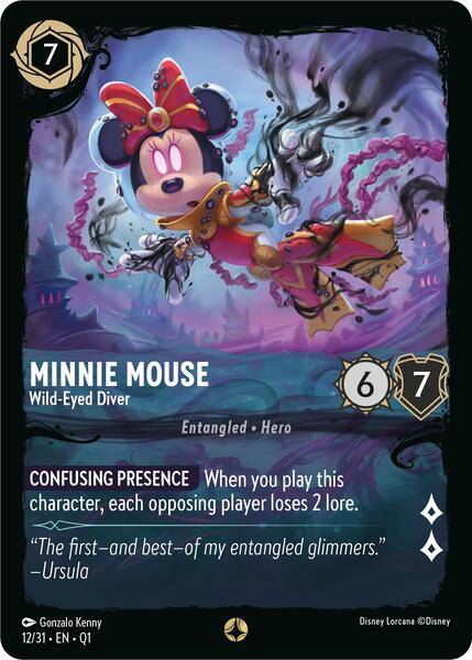 Minnie Mouse - Wild-Eyed Diver - Illumineer's Quest: Deep