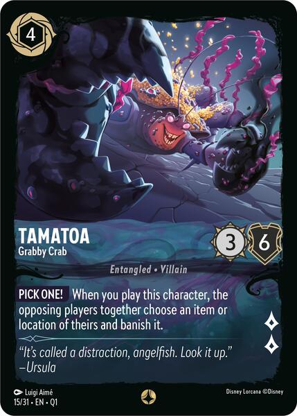 Tamatoa - Grabby Crab Tamatoa - Grabby Crab