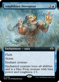 Amphibian Downpour (Extended Art) (Foil)