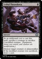 Lethal Throwdown - Modern Horizons 3 - Magic: The Gathering