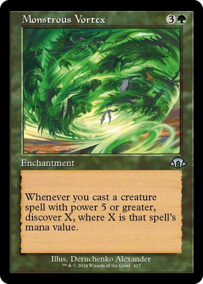 Monstrous Vortex Retro Frame