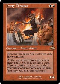 Party Thrasher (Retro Frame) - Modern Horizons 3 - Magic: The Gathering card
