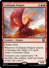 Goldspan Dragon (Commander: Modern Horizons 3)