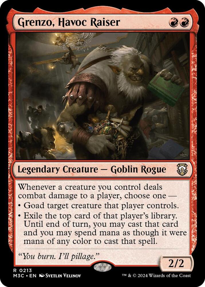 Grenzo, Havoc Raiser (Ripple Foil) - Commander: Modern Horizons 3