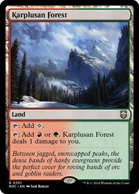 Karplusan Forest (Commander: Modern Horizons 3)