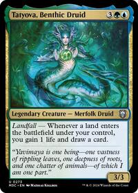 Tatyova, Benthic Druid (Commander: Modern Horizons 3)
