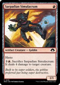 Sarpadian Simulacrum - Modern Horizons 3 - Magic: The Gathering card