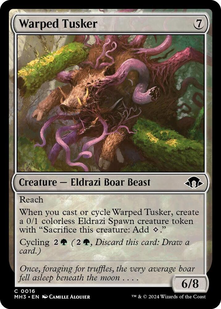 Warped Tusker - Modern Horizons 3 - Magic: The Gathering