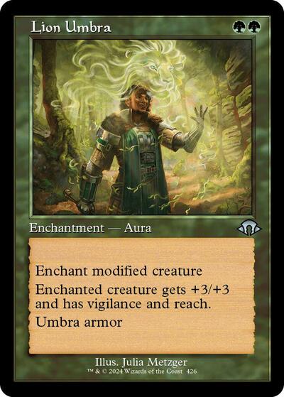 Lion Umbra Retro Frame