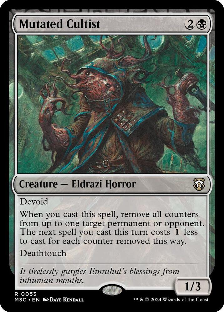 Mutated Cultist - Commander: Modern Horizons 3 - Magic: The