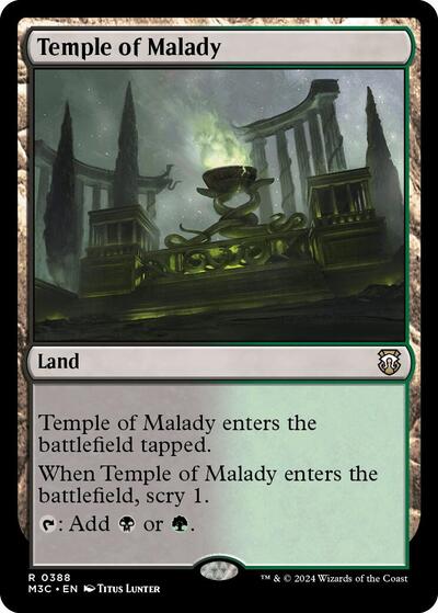 Temple of Malady (Ripple Foil)