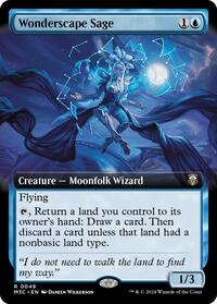 Wonderscape Sage (Extended Art) (Ripple Foil)