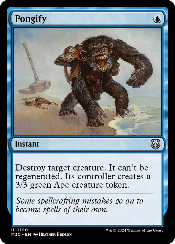 Pongify (Ripple Foil) - Commander: Modern Horizons 3 - Magic: The