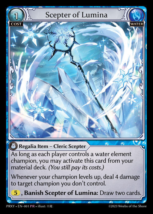 Scepter of Lumina - Proxia's Vault - Grand Archive TCG - TCGplayer.com