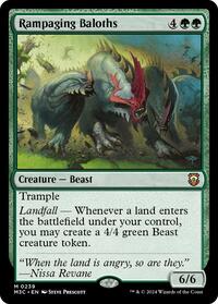 Rampaging Baloths (Ripple Foil)