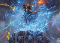 Flusterstorm Art Card (Gold-Stamped Signature)