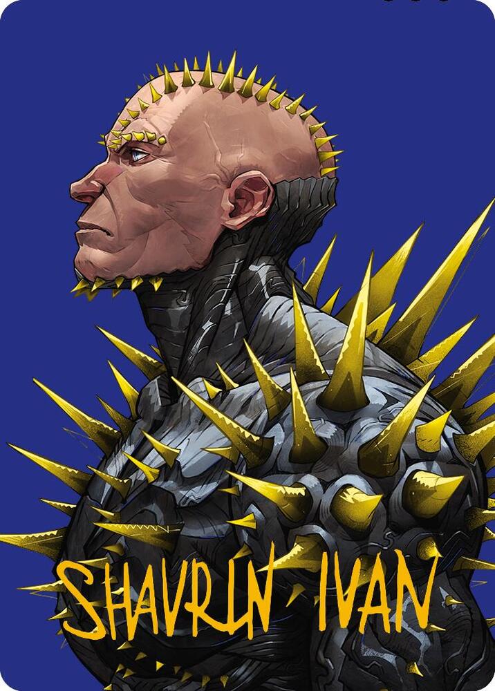 ヨーグモスの意志 inked K'rrik, Son of Yawgmoth Art Card (Gold-Stamped Signature) - Art