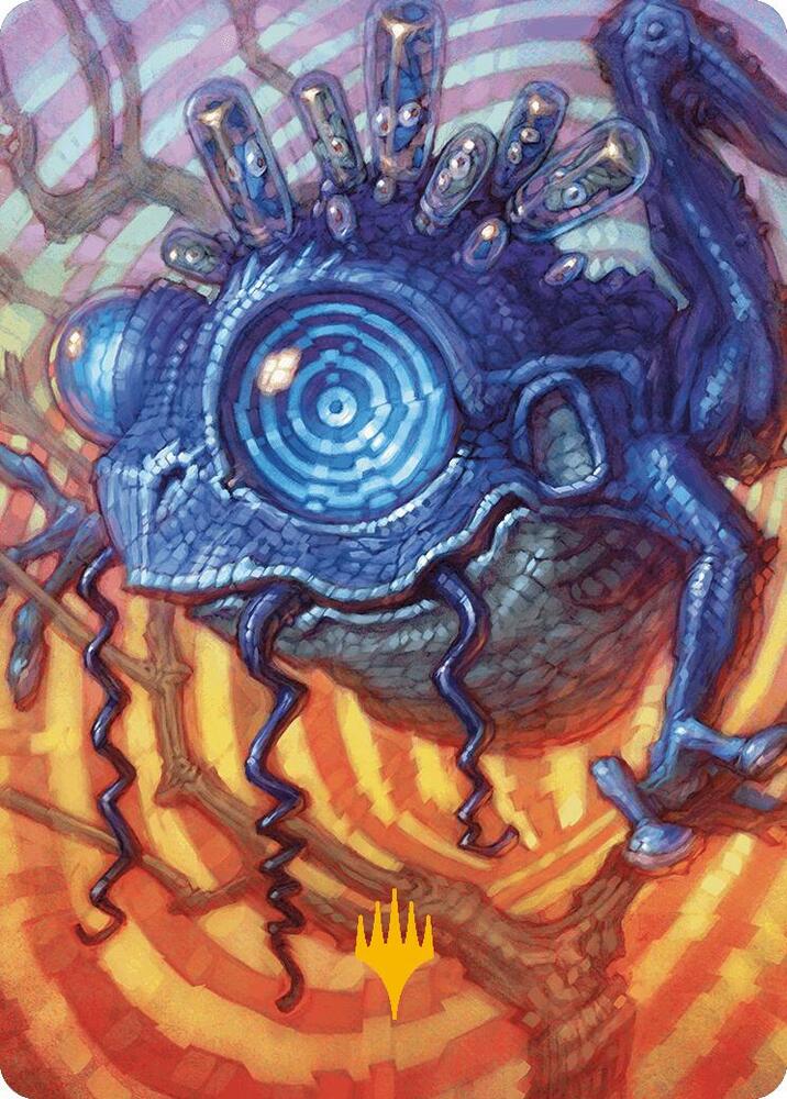 Psychic Frog Art Card (Gold-Stamped Planeswalker Symbol) - Art