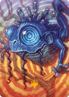 Psychic Frog Art Card (Gold-Stamped Planeswalker Symbol