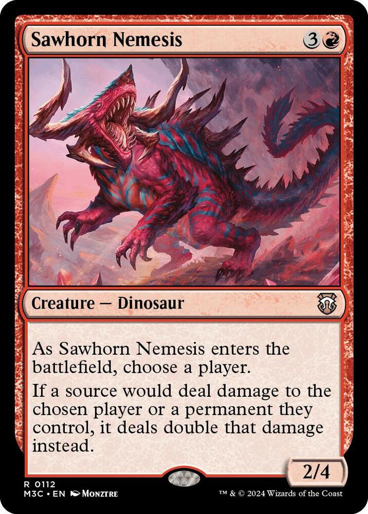 Sawhorn Nemesis - Commander: Modern Horizons 3 - Magic: The