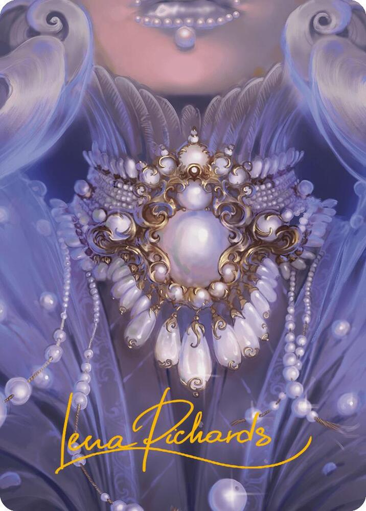 Pearl Medallion Art Card (Gold-Stamped Signature) - Art Series