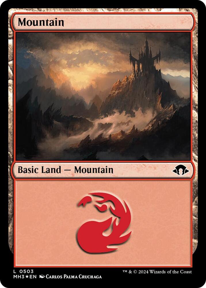 Mountain (0503) (Ripple Foil) - Modern Horizons 3 - Magic: The