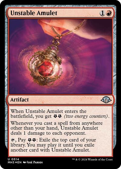 Unstable Amulet Ripple Foil