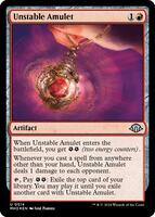 Unstable Amulet (Ripple Foil) - Modern Horizons 3 - Magic: The