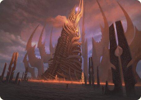 Phyrexian Tower Art Card - Art Series: Modern Horizons 3 - Magic