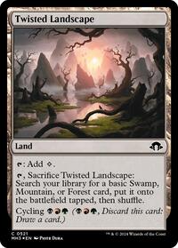 Twisted Landscape (Ripple Foil)