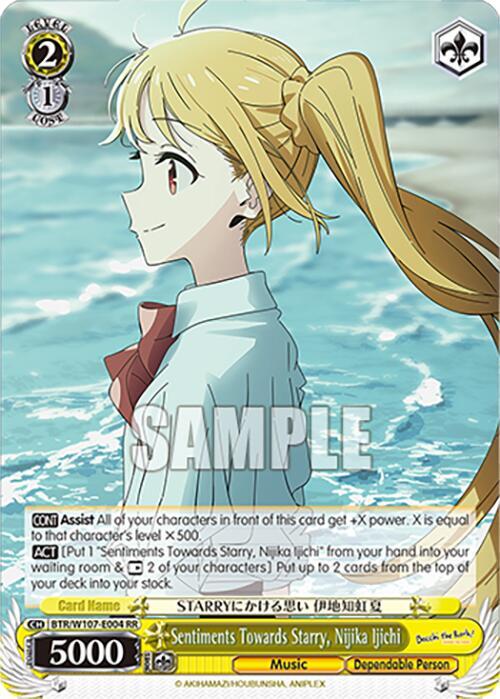 Sentiments Towards Starry, Nijika Ijichi