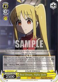 Real Dream, Nijika Ijichi (BTR/W107-E017 U) card