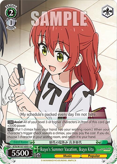 Ikuyo's Summer Vacation, Ikuyo Kita