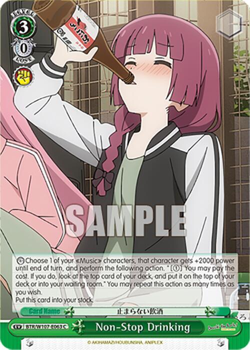 Non-Stop Drinking