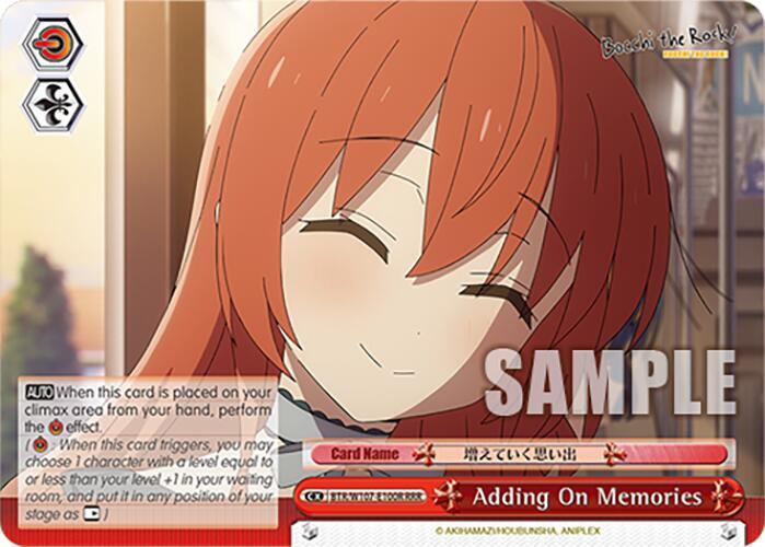 Adding On Memories (RRR)