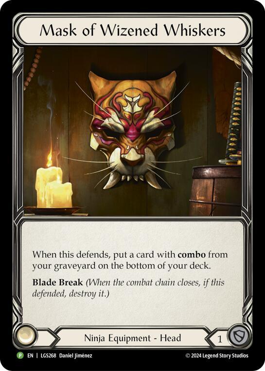Mask of Wizened Whiskers - LGS268