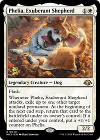Phelia, Exuberant Shepherd (Prerelease Cards)