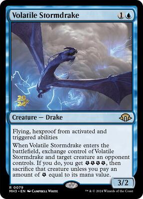 Volatile Stormdrake #79 – Prerelease Cards (Rare)
