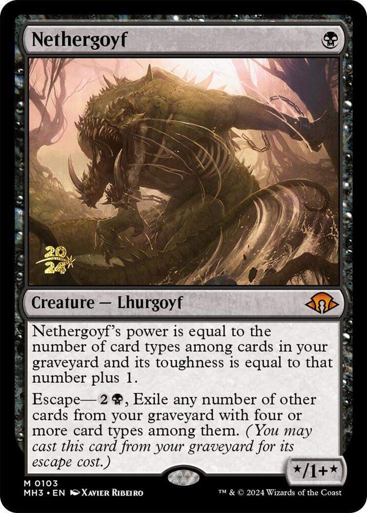 Nethergoyf - Prerelease Cards - Magic: The Gathering