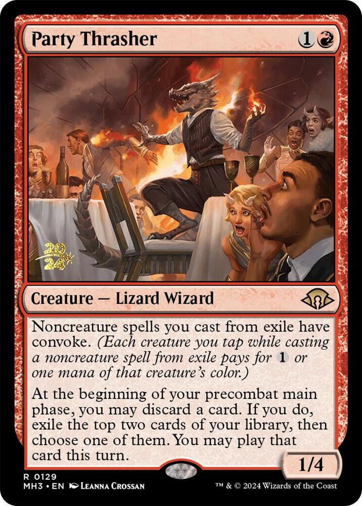 Party Thrasher #129s — Modern Horizons 3 Promos