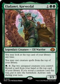 Eladamri, Korvecdal - Prerelease Cards - Magic: The Gathering card