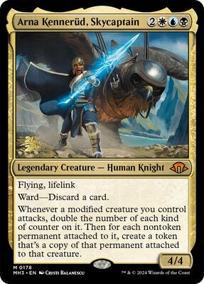 Arna Kennerud, Skycaptain #178 – Prerelease Cards (Mythic)