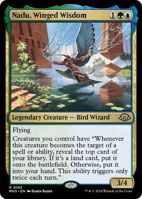 Nadu, Winged Wisdom #193 – Prerelease Cards (Rare)