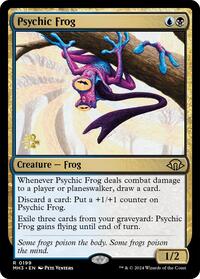 Psychic Frog - Prerelease Cards - Magic: The Gathering card
