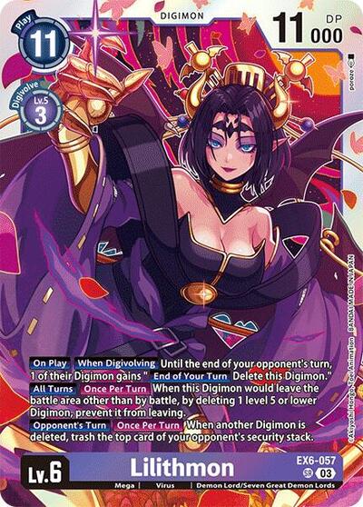 Lilithmon card