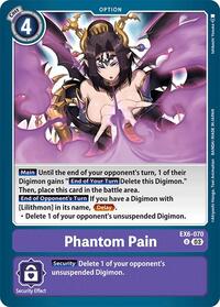 Phantom Pain - Infernal Ascension - Digimon card