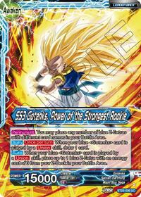 Gotenks // SS3 Gotenks, Power of the Strongest Rookie card art