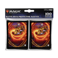 Magic The Gathering Modern Horizons 3 100ct Deck Protector Sleeves Black Jet Medallion main image 1