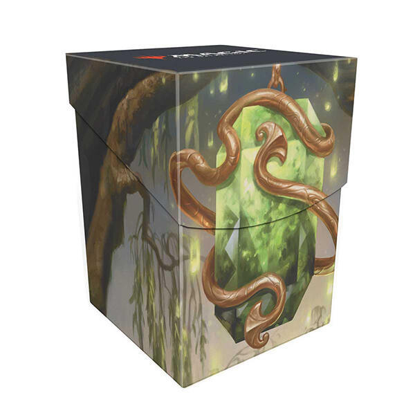 Ultra Pro Deck Box Modern Horizons 3 Jet Medallion – Boîte 100+ Cartes Magic, Séparateur Inclus, Double Protection, Couvercle Autobloquant