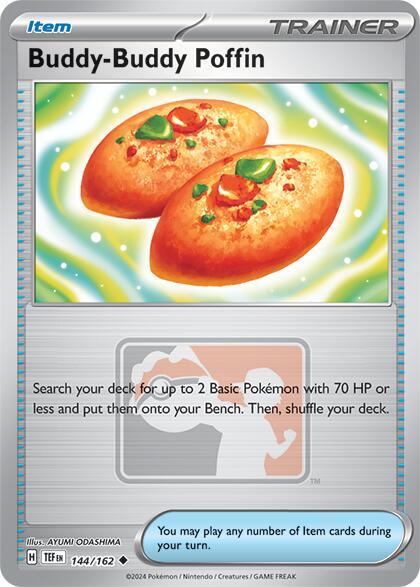 Buddy-Buddy Poffin 144/162 from League & Championship Cards